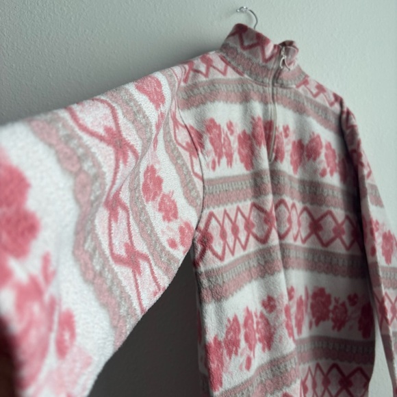 Vintage Rare Find Victoria's Secret Country Collection Pink Sherpa Pullover - Picture 6 of 10